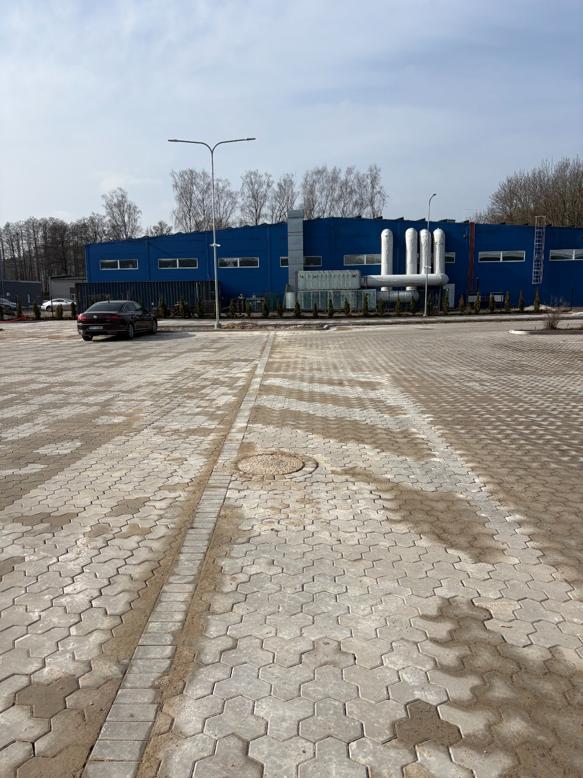 Pabeigta drenāžas tratīšanas iekārta