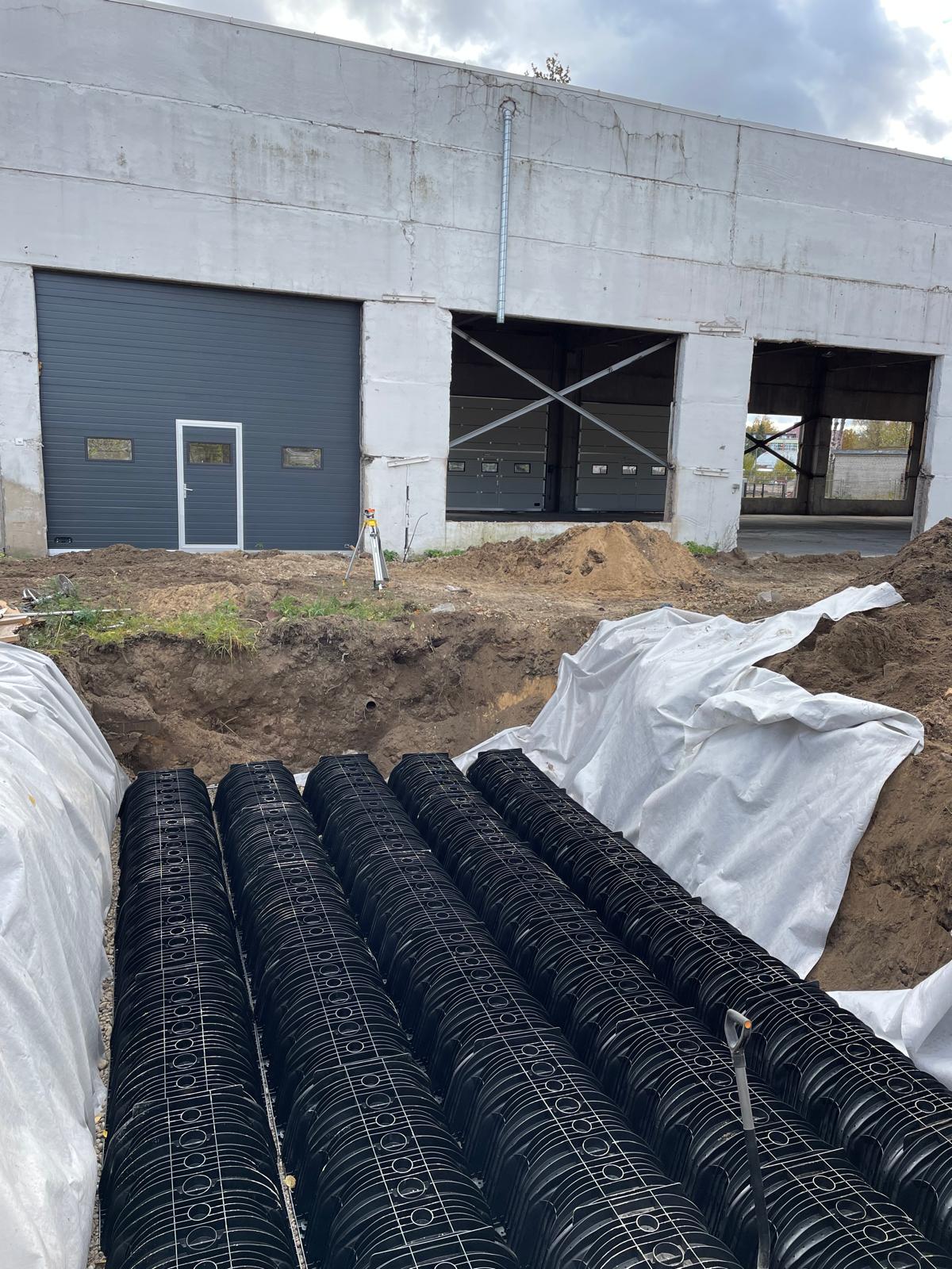 Drenāžu sistēmu izbūve