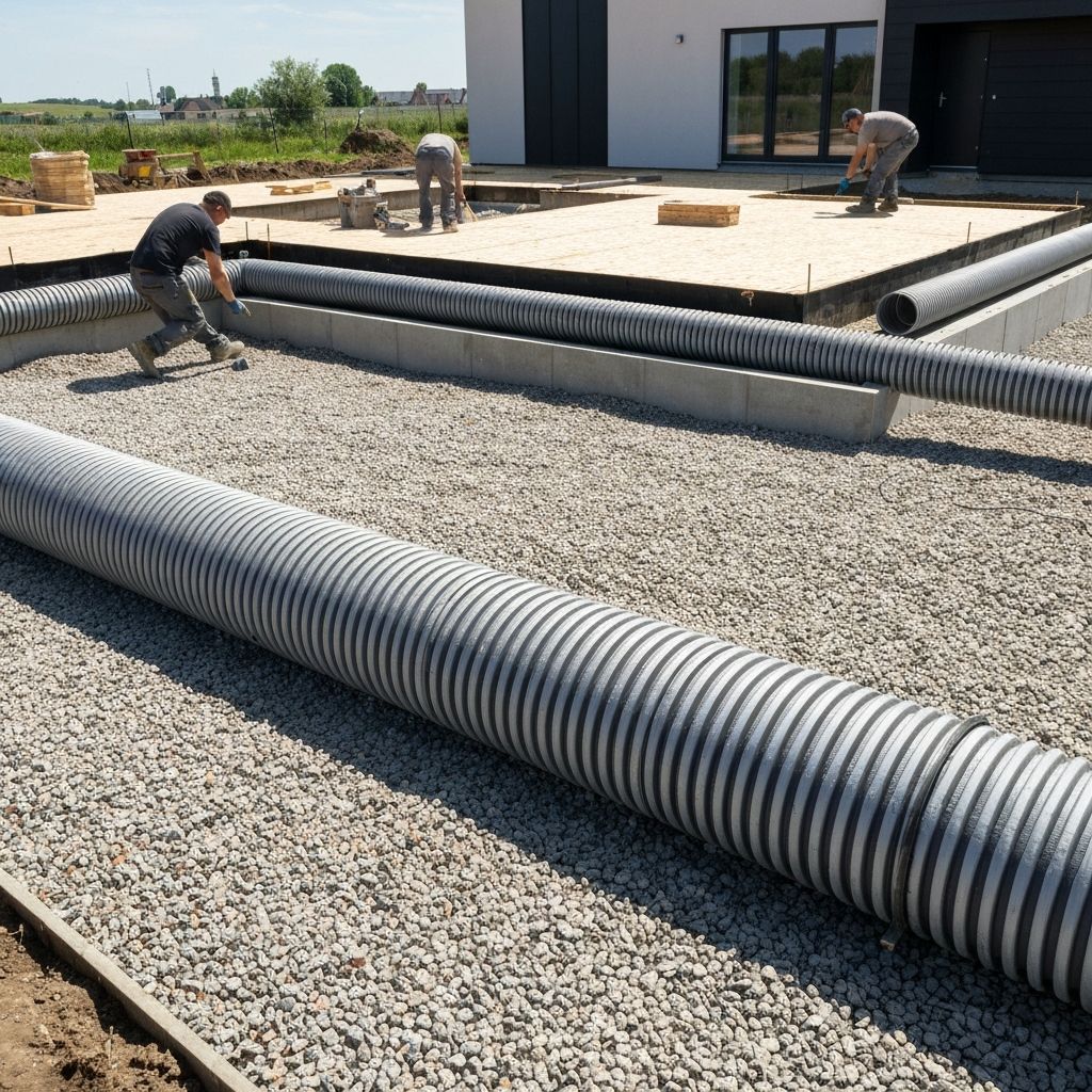 Drenāžu sistēmu izbūve