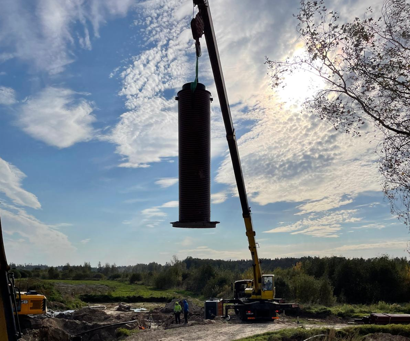 KSS sūknētavu izbūve