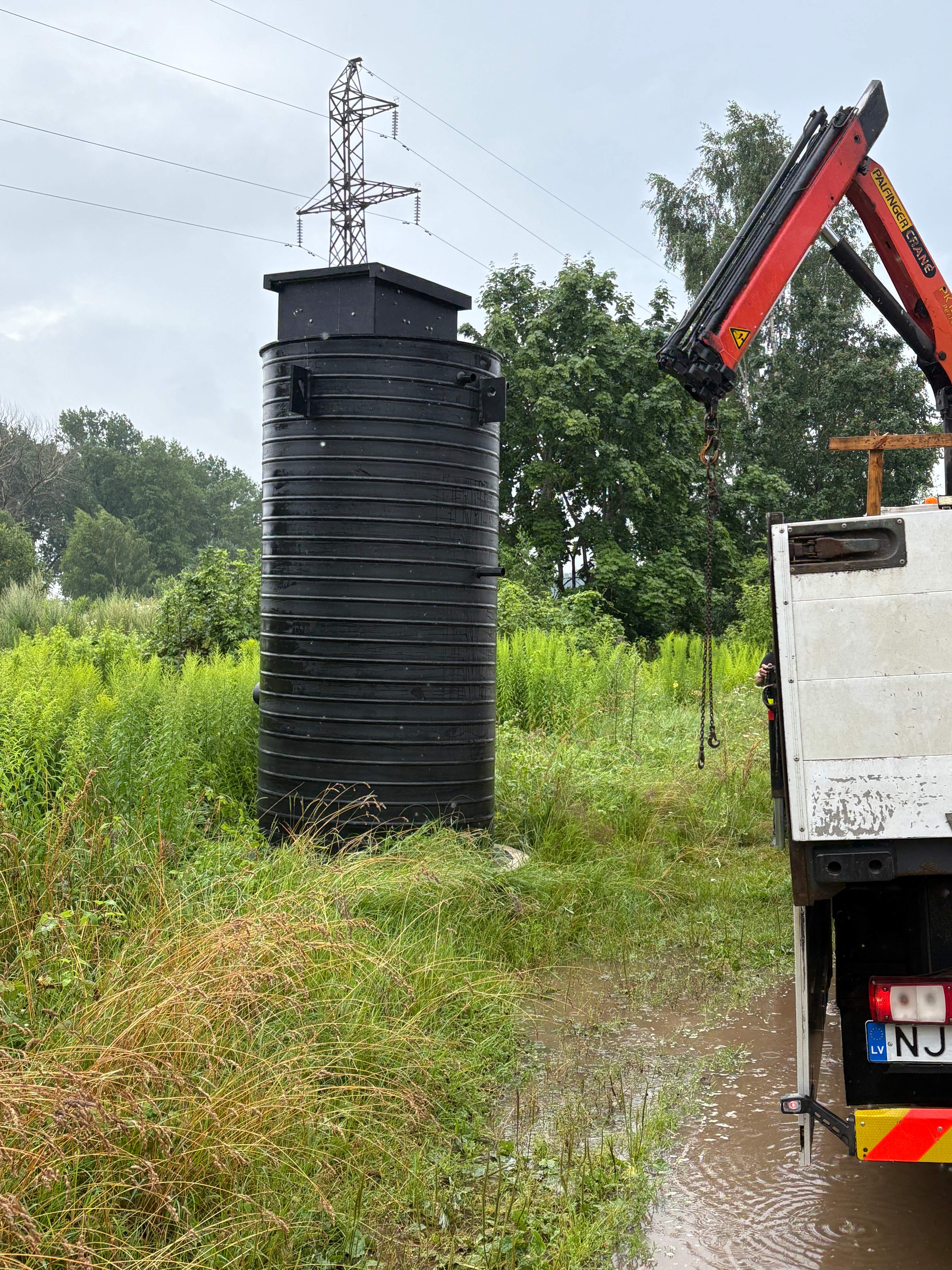 Uzstādīta KSS sūknētava