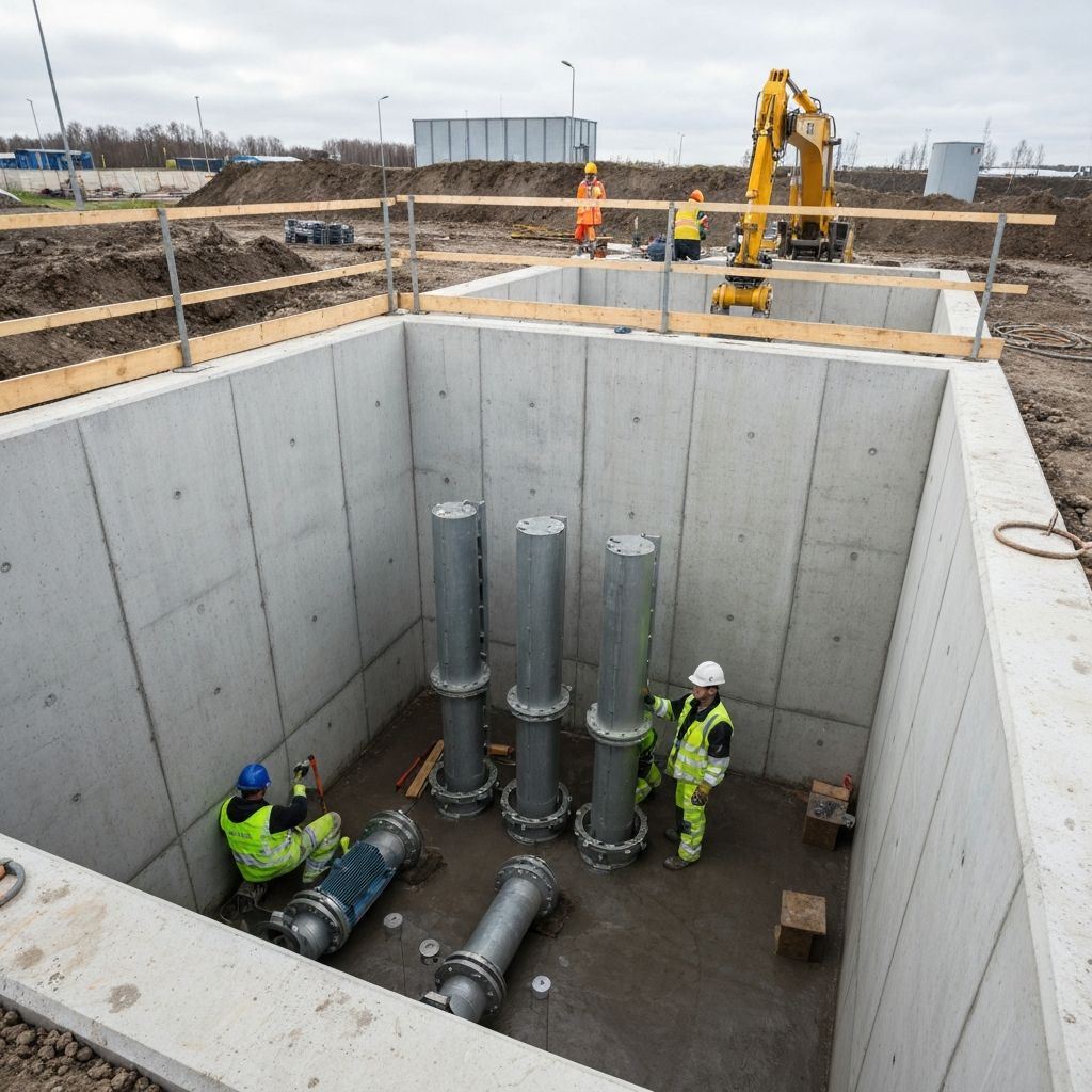 KSS sūknētavu izbūve